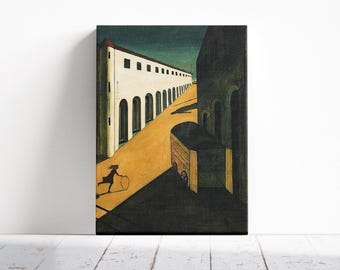 Mystery and Melancholy of a Street Print, Giorgio de Chirico Painting, Fine Art Print, Museum Quality Art, Modern Wall Decor Idea