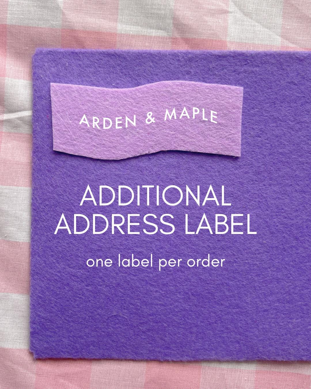 Additional Address Labels | Add On - Etsy Australia