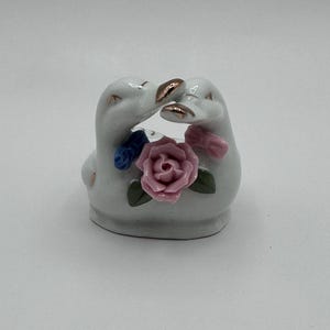 MCM Porcelain Swan Trinket Dish