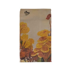 Floral Reusable Lunch Bag – Eco-Friendly Insulated Tote with Botanical Art Print