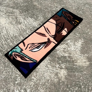 Custom Handmade Green Swordsman Rug for Gaming Room | Anime-Inspired Decor | Tufted Rug for Home Aesthetic