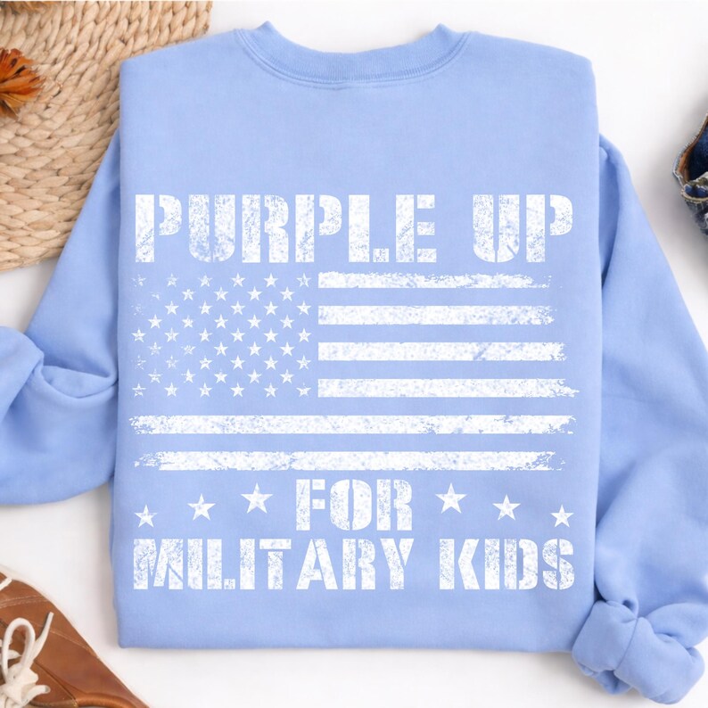Paquete de diseños infantiles con temática militar en color púrpura (descarga digital) imagen 3