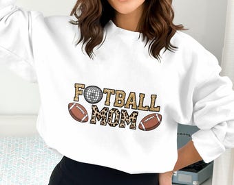 Football Mom SVG PNG: Game Day Sublimation Design (Digital Download