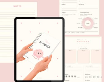 Self-Care Planner Journal – Daily Wellness & Mindfulness Template