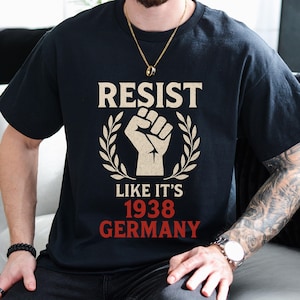 Resist Fist Graphic Tee | Political Activist Protest Shirt, Equality Movement Top, Human Rights Apparel, Justice Freedom Unisex T-Shirt Gift