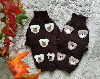 Cozy Knit Dog Sweater - Stylish Pet Apparel for Cold Weather