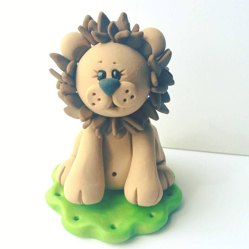 Cake Topper Jungle Animals Baby Shower Cake Topper Baby Etsy