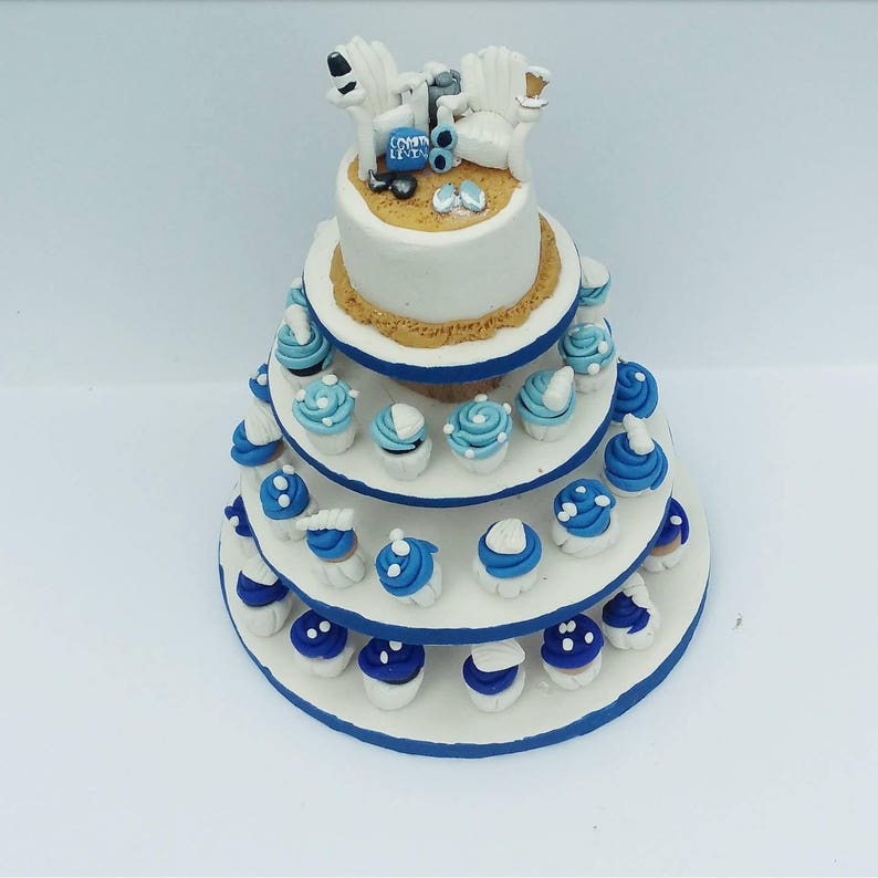 first christmas Wedding Cake Replica anniversary Gift wedding cake replica Newlywed Cupcake Cake Replica Detailed Wedding Cake Ornament