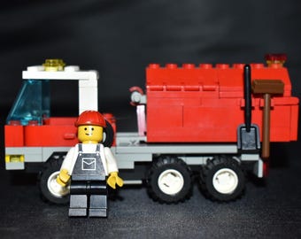 Vintage Lego 6668 Recycle Truck Complete Condition