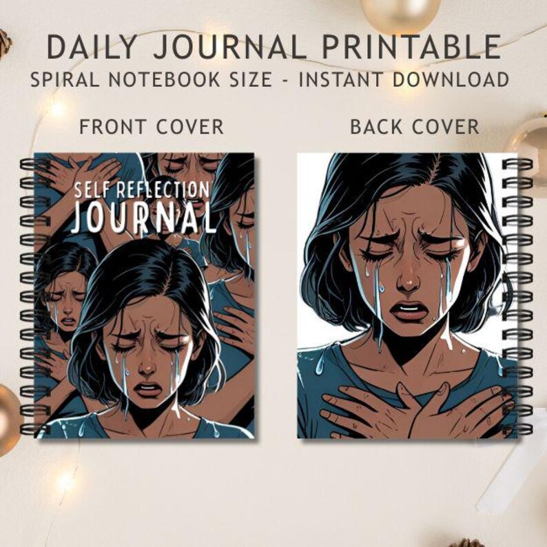 Arts Image | Self Reflection Journal | Instant Download | Spiral ...