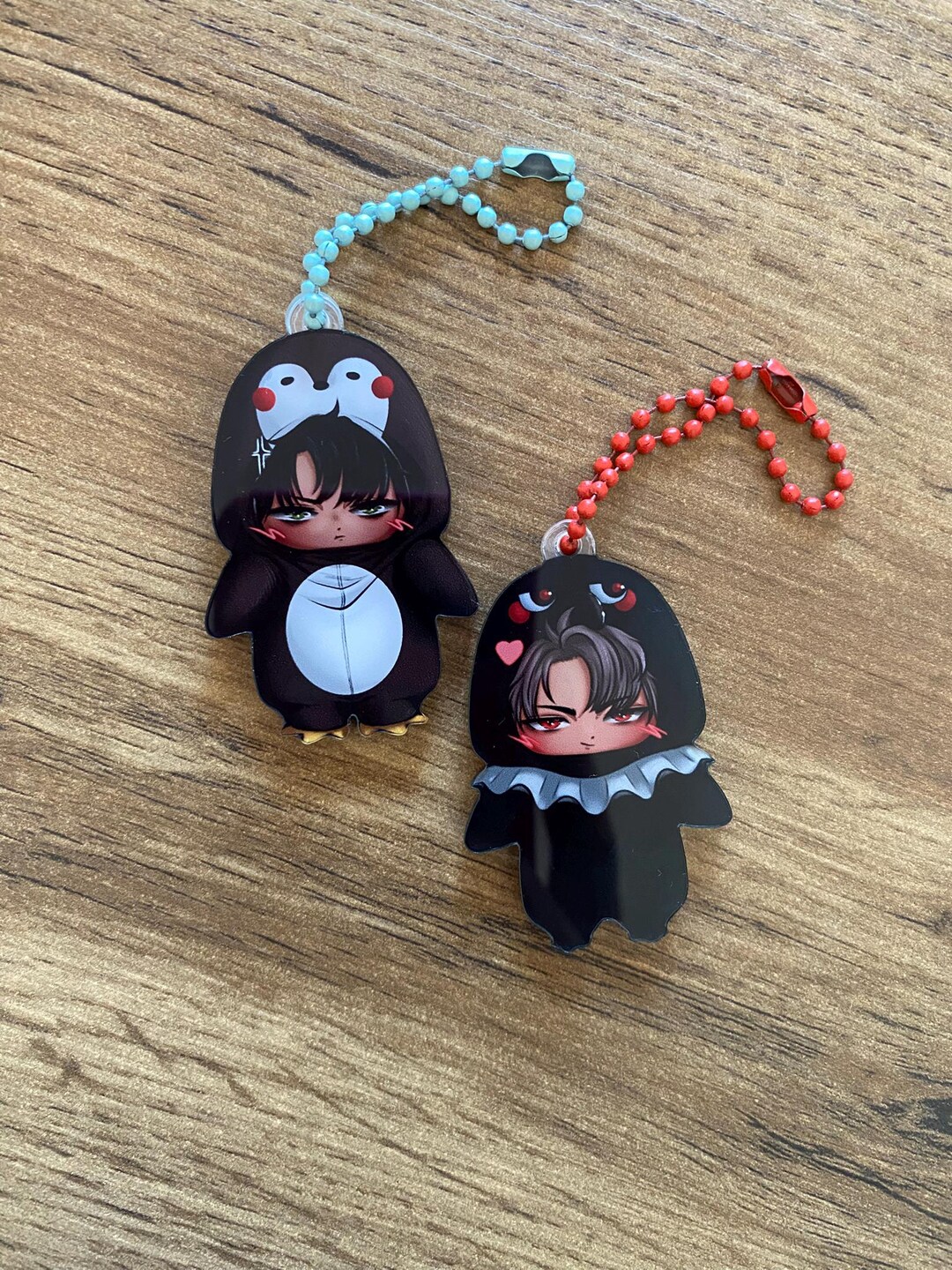 Chibi For Keychain Love & Deepspace, Chibi Keychains - Etsy