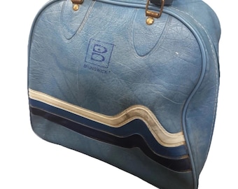 EMIS★VINTAGE BOWLING BAG★ VINTAGE MINI BOWLING BAG-RED - EMIS