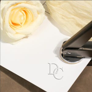 Sello de boda personalizado, sello de monograma personalizado, sello de iniciales personalizado, sello de invitación, sello de servilleta
