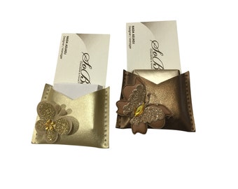 Business Card Holder with Chocolate Pieces - Creative Business Card Holders