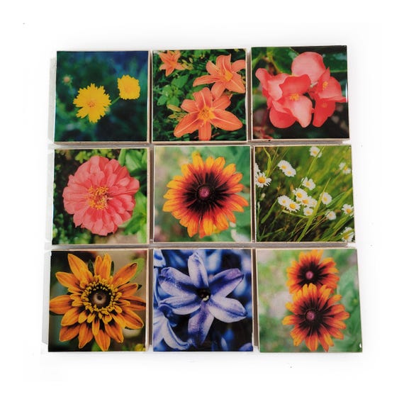 Flower Coasters: Choose Your Own Stone Coaster