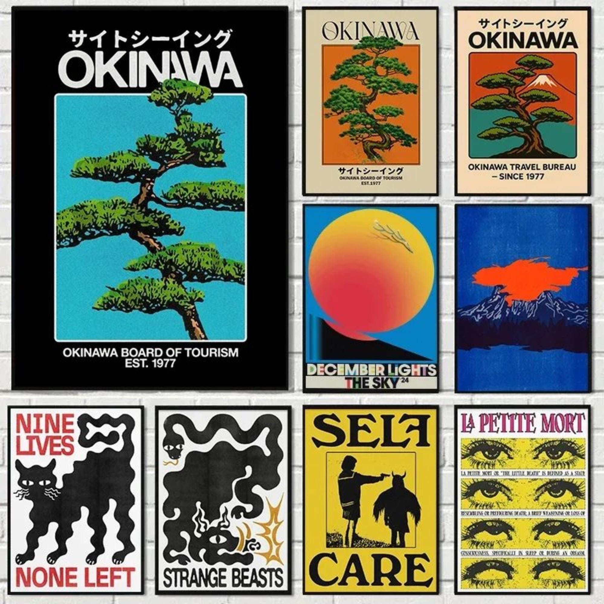 Okinawa Art Print Drool - Etsy