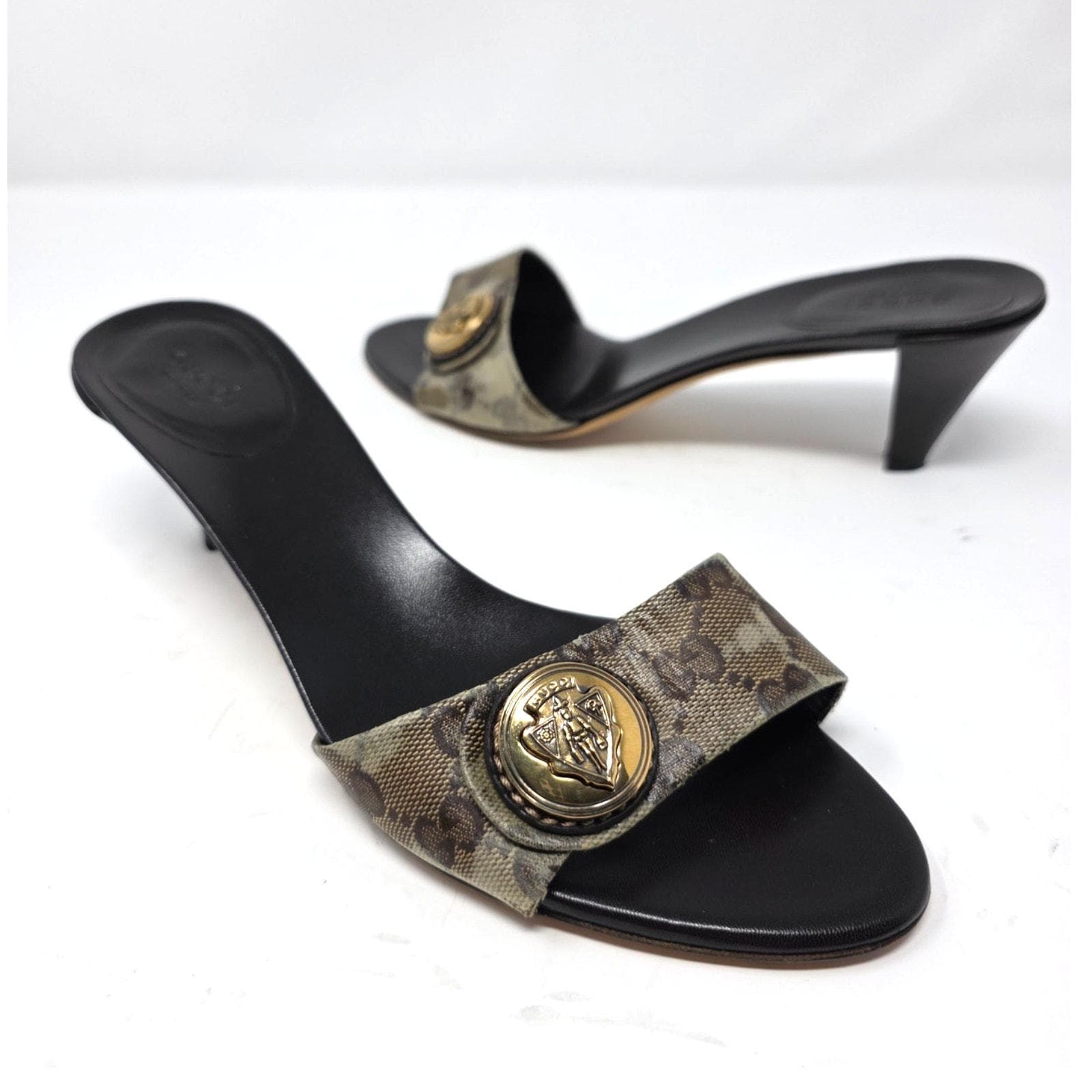 Vintage Gucci Mules - Etsy