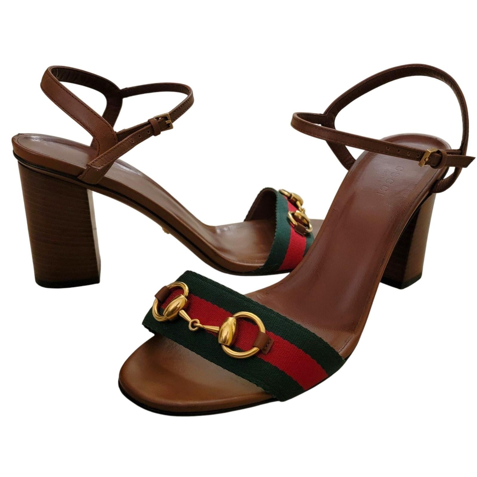 Vintage gucci sandal - Etsy Polska