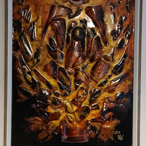 Ciroc Amaretto Flasche Resin Kunst