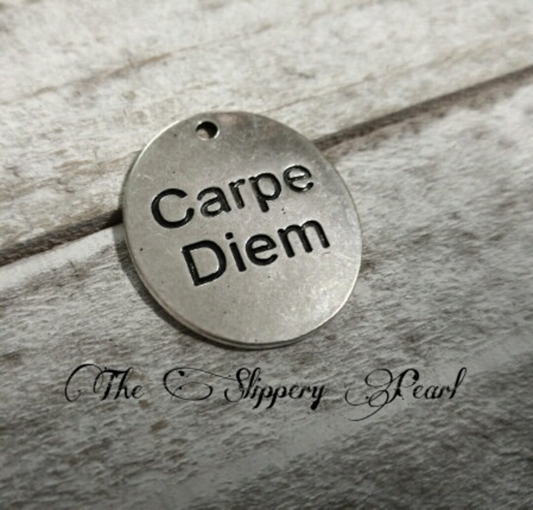 Charm Pandora Medallion Teschio Carpe Diem | Fondrieschi Gioielli