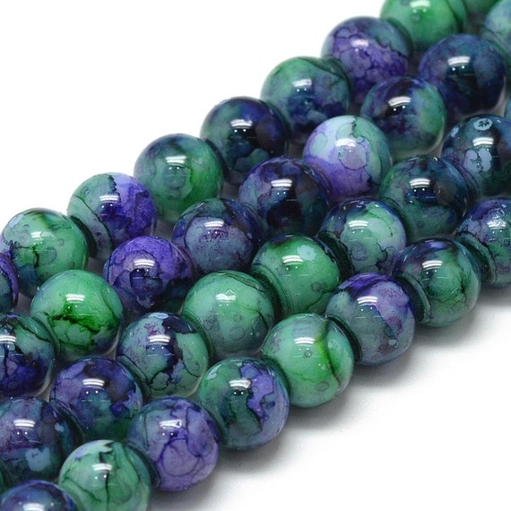 6mm glass 2024 beads bulk