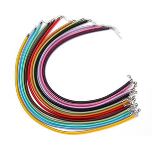 Necklace Cord Silk Cord Necklace Chains Silk Cord 18 Inch Necklace 18 Inch Cords Adjustable Necklace Cords Wholesale Necklace Cord 5pc Thick