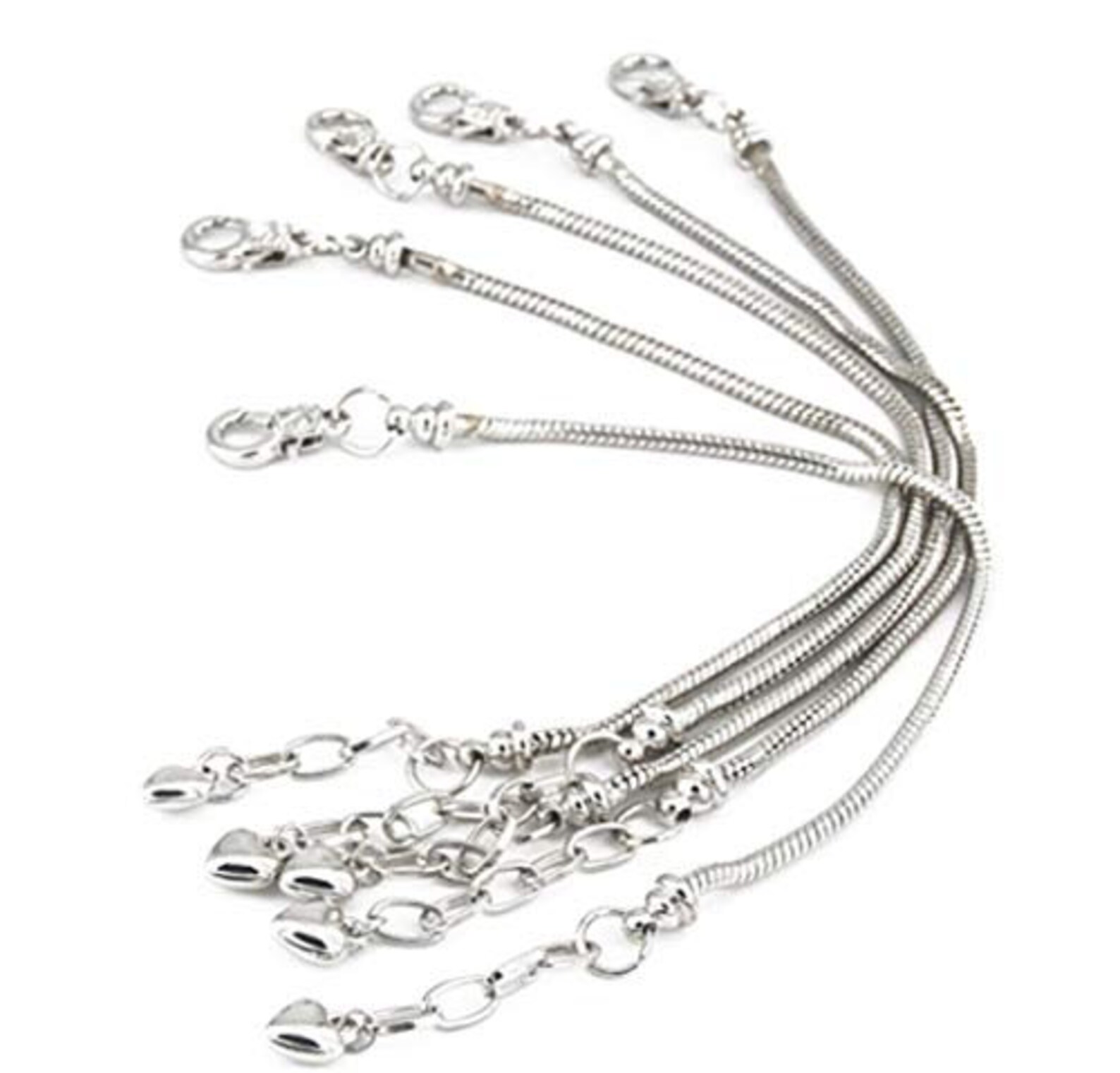 Snake Chain Bracelets Wholesale Bracelets Silver Plated Etsy