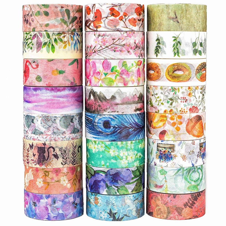 Bulk Washi Tape Assorted Lot Wholesale Washi Tape Paper Crafts Etsy