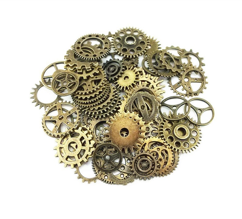 Clock Gears Clock Parts Clock Mechanism Brass Gears Bronze Etsy