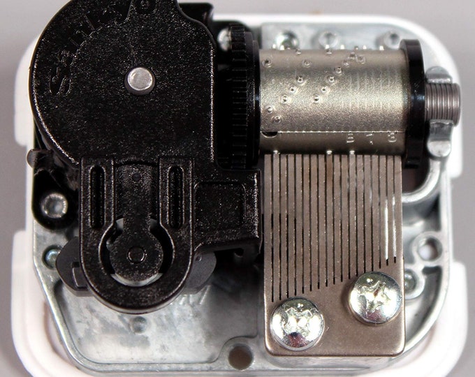 Music Box Movement Wind up Music Box Jingle Bells Song Musical Jewelry