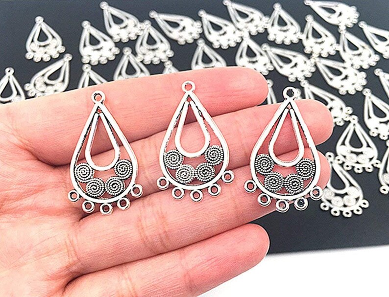 Earring Findings Chandelier Earring Components Earring Etsy