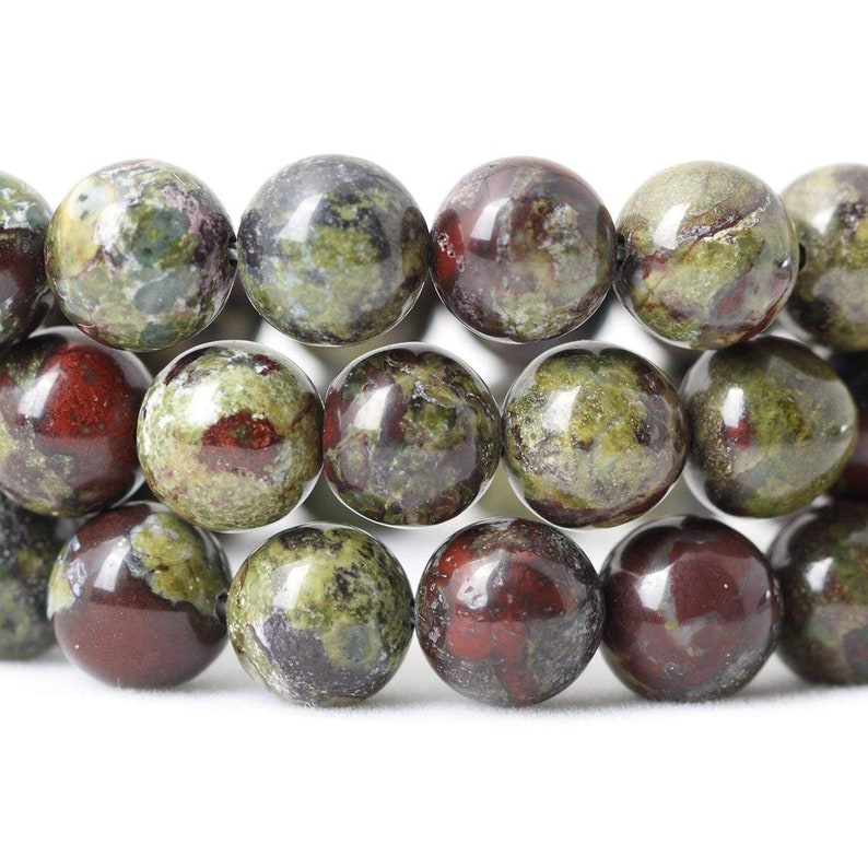 Dragon Blood Jasper Beads Dragon Blood Gemstone Beads Jasper | Etsy