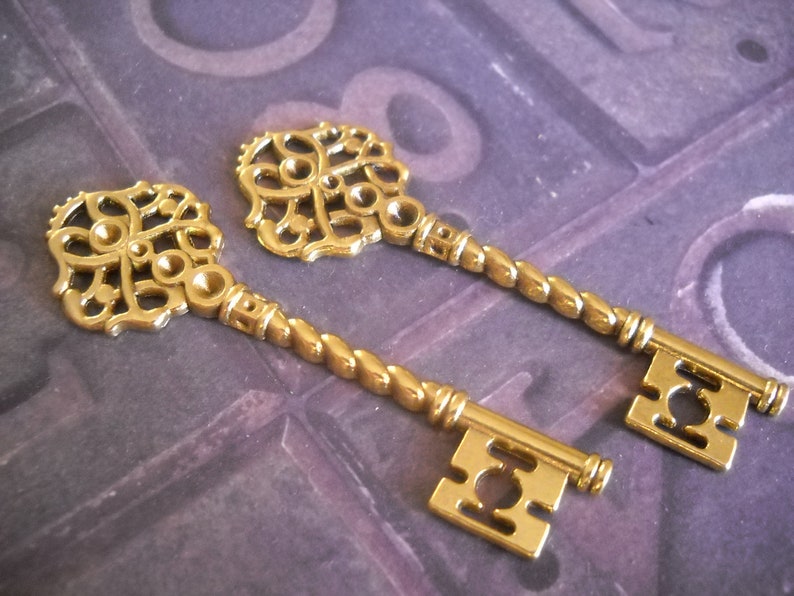 26 Piezas De Bronce Antiguo Retro Esqueleto Llaves Encantos Colgantes 26 Piezas De Bronce Antiguo Retro Esqueleto Llaves Encantos Colgantes
