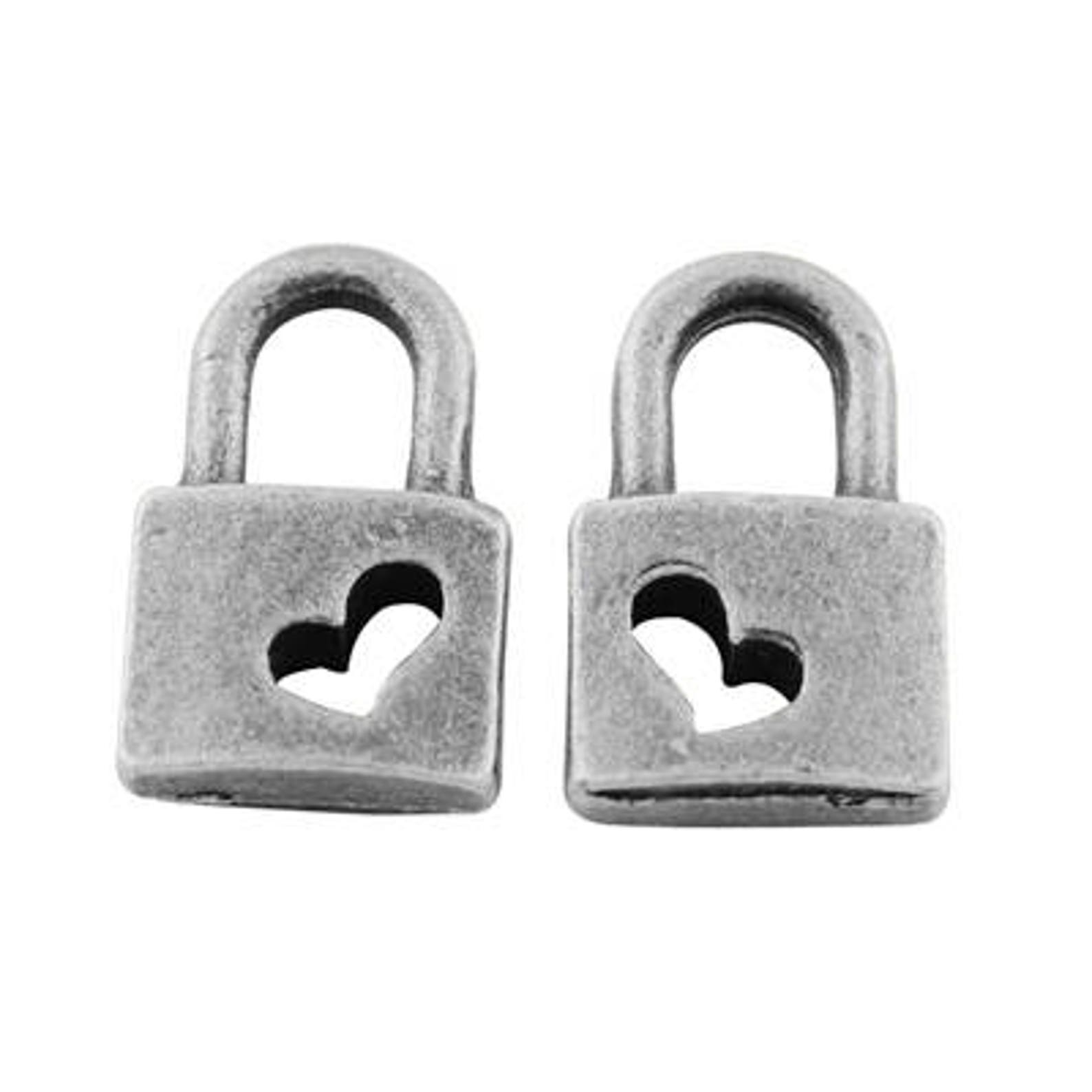 Padlock Charms Silver Lock Charms BULK Charms Keyhole Charms Etsy