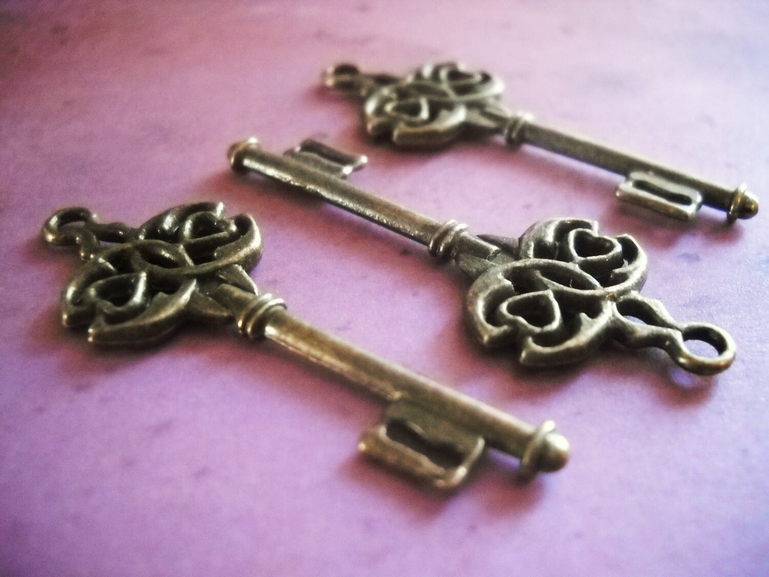 Bulk Skeleton Keys Bronze Keys Wholesale Keys Key Pendants Key Etsy