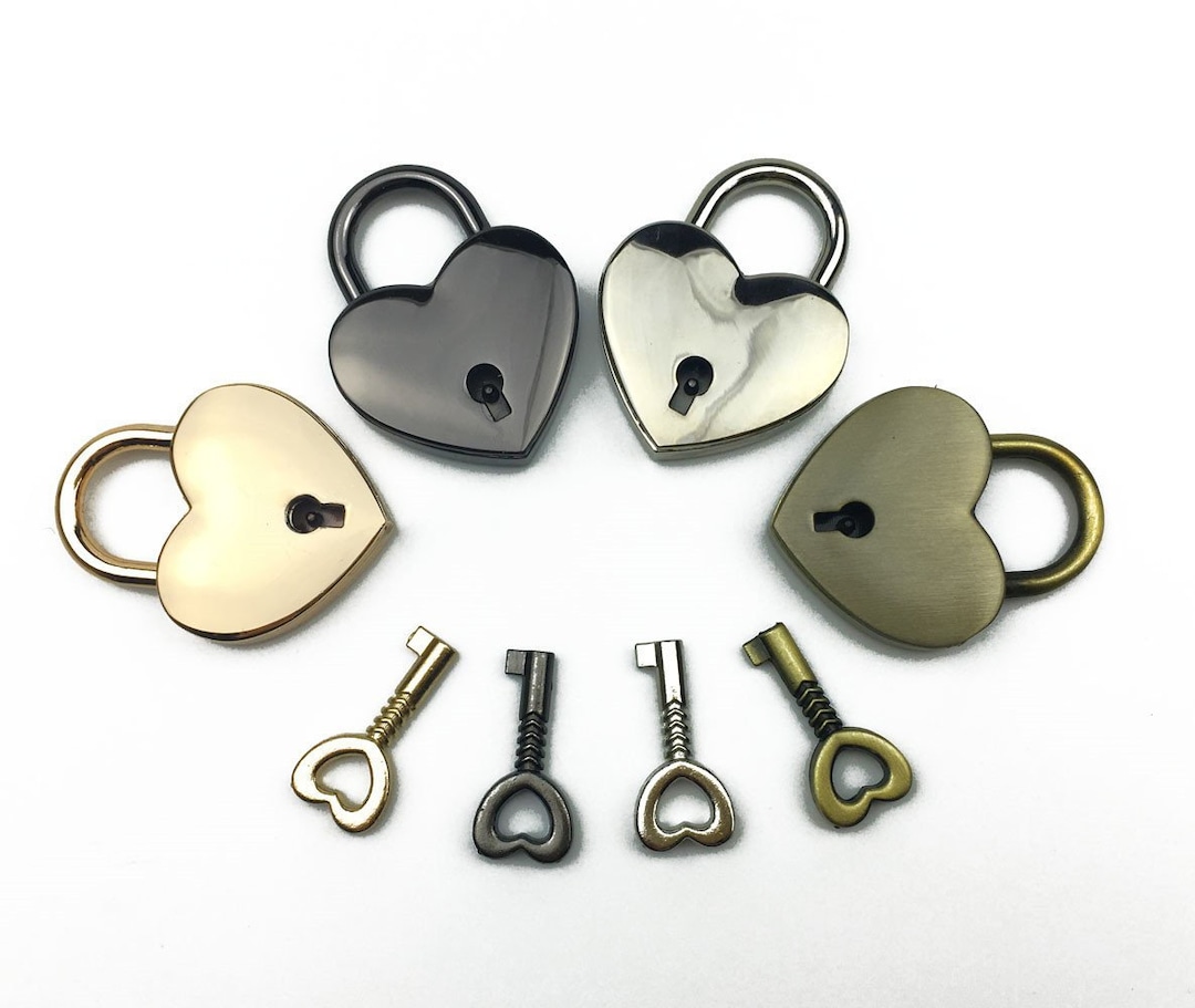 Lock and Key Pendants Heart Lock Pendants Real Lock Pendants Padlock