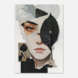Mujer Misteriosa - Póster clásico en papel mate