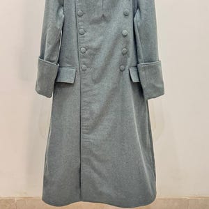 WW2 Military Overcoat, British Army Wool Overcoat, Men&#39;s Wool Long Coat, Overcoat WW2, British Military Wool Overcoat, Double Breasted Coat