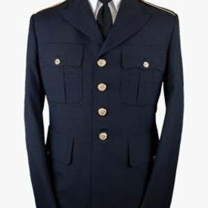 US Army Dress Blue Male Tropical Coat ,US Military Coat Reproduction, Military Tropical Coat for men