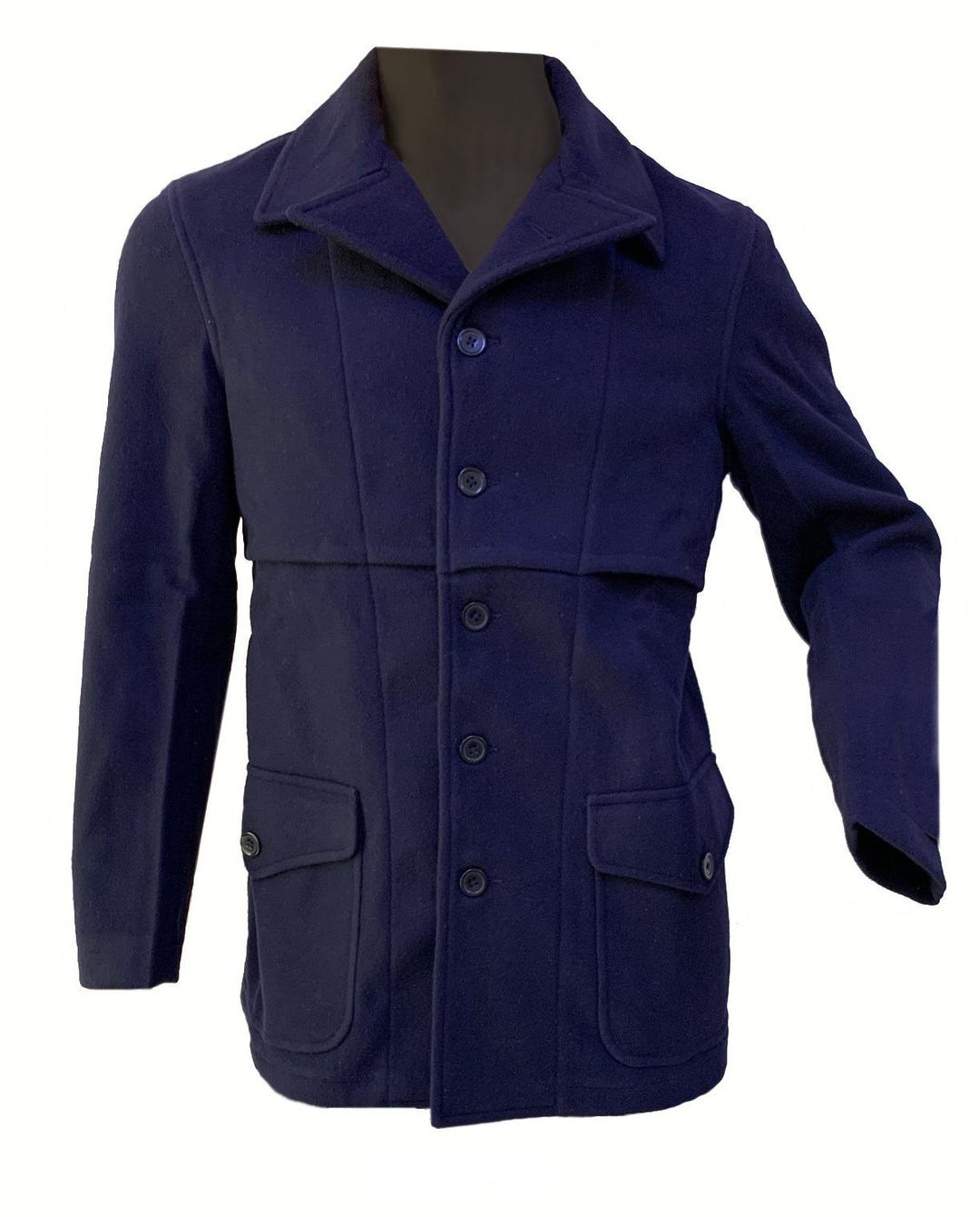 New Navy Blue Military Jacket for Men's, Blue Military Coat Jacket - Etsy