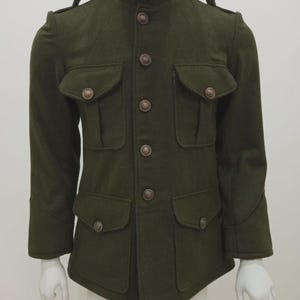 WW1 US Wool Tunic ,US Military Jacket, Military Coat Tunic, US Army Jacket