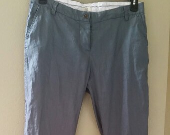 Unisex "boyfriend" style pants, Size Medium, Gray