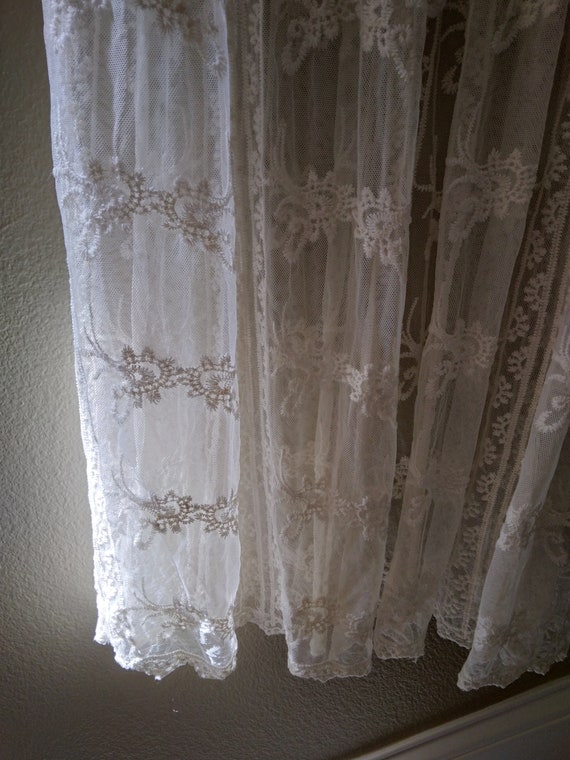 vintage Lace Bridal Robe/ Kimono, Wedding, boudoi… - image 3