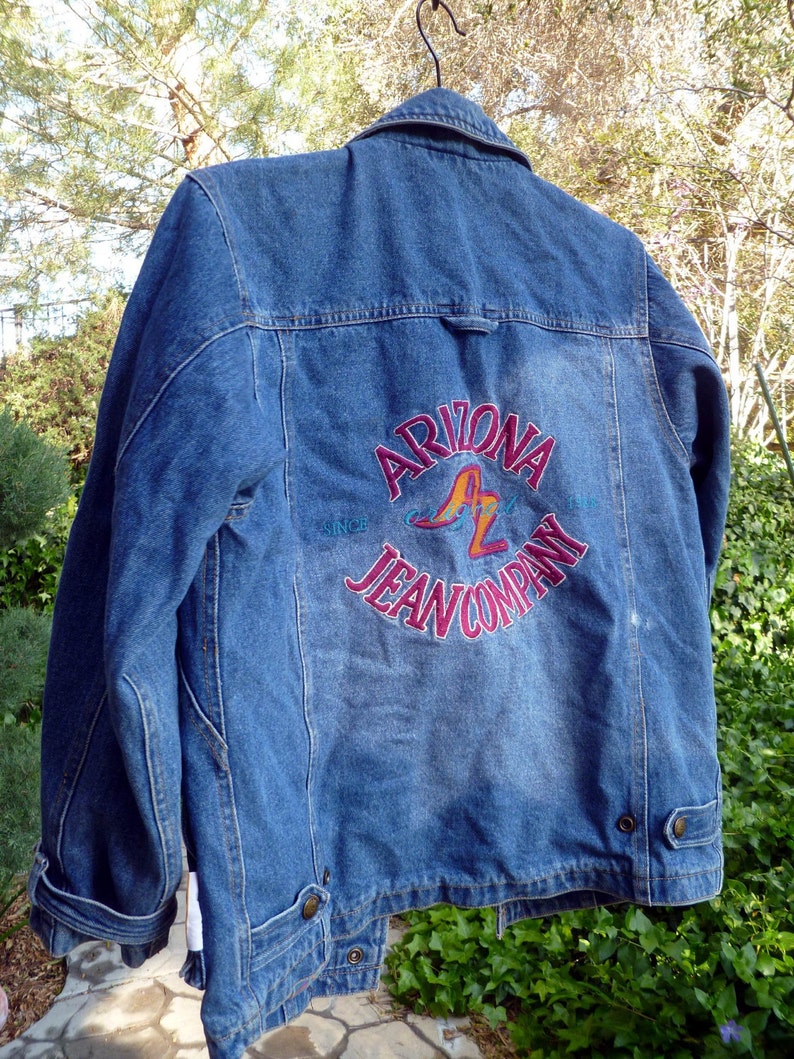 ARIZONA Jean Co. Jacket Lined With Soft Cotton Flannel Size - Etsy