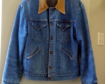 Corduroy Jean Jacket - Etsy