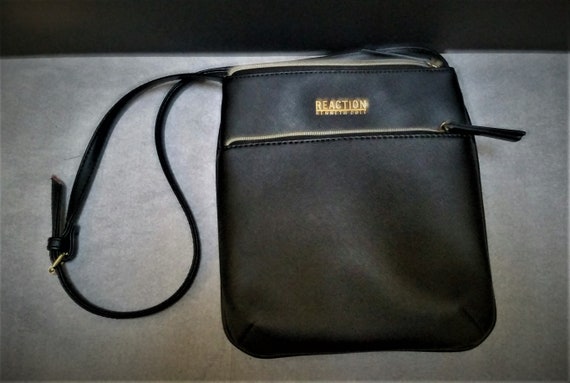 Kenneth cole black shop leather purse
