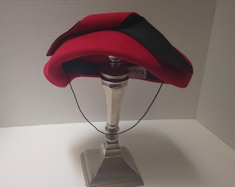 Vtg Brunschwig Womens Cloche Fedora Fancy Dress Hat Red Faux Fur Switzerland 7 M Vtg Brunschwig Womens Cloche Fedora Fancy Dress Hat Red Faux  main image 4