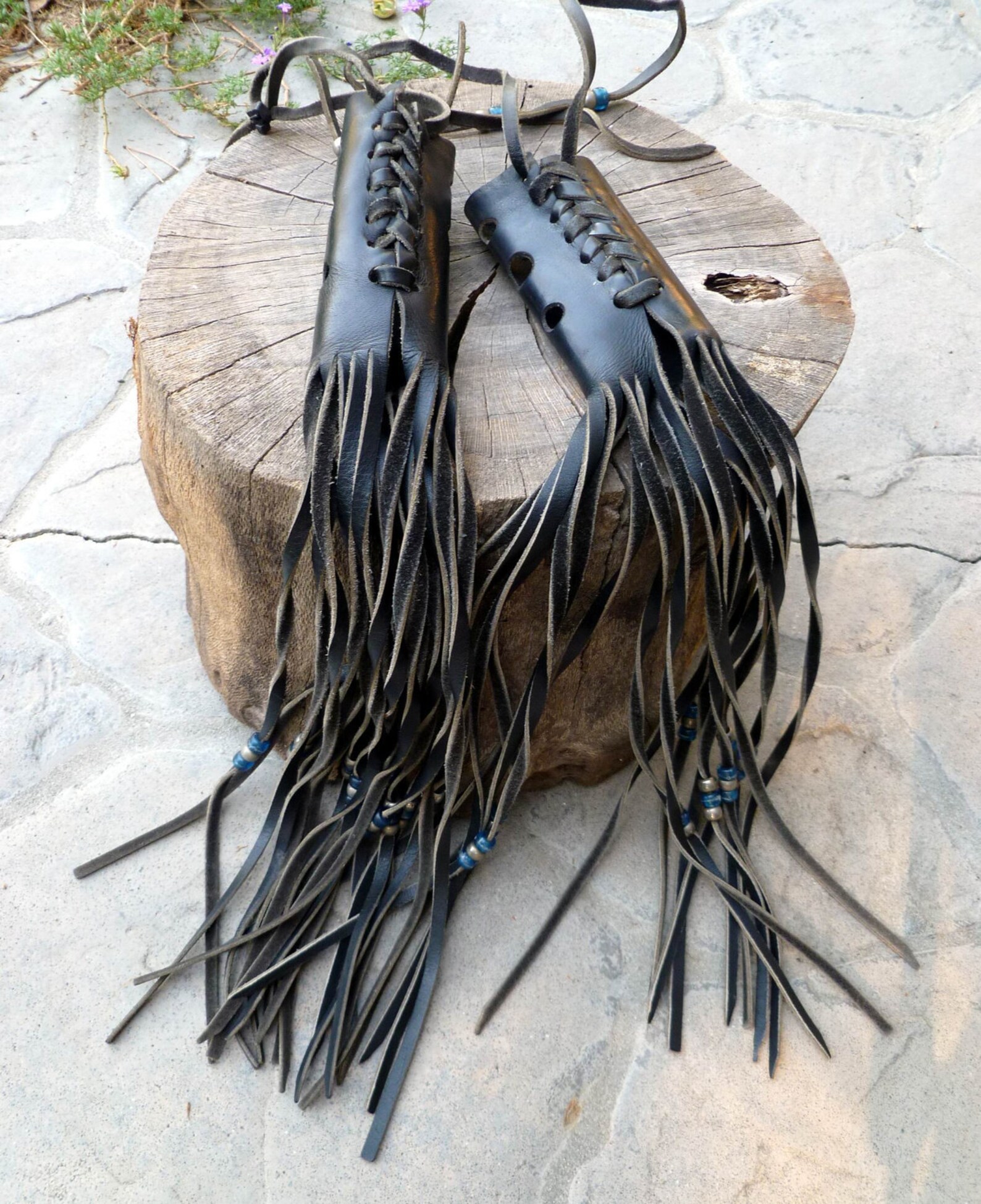 Harley EASY Rider Motorcycle Leather FRINGE Handlebar Grip Etsy