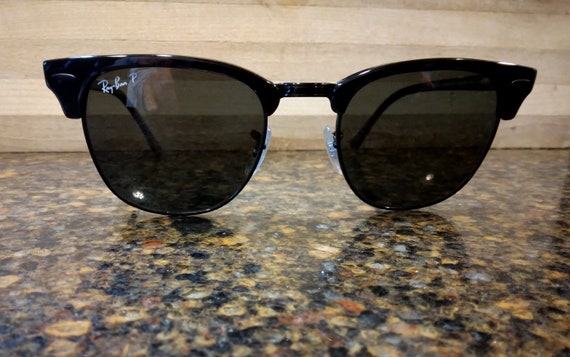 Ray-Ban Clubmaster polarized Sunglasses, Unisex s… - image 10