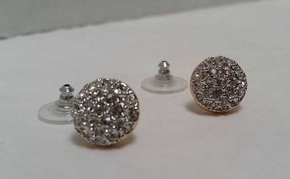 Rhinestone Cluster post Earrings - image 5